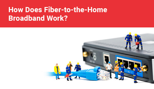 What is Fiber-to-the-Home Broadband Connection?