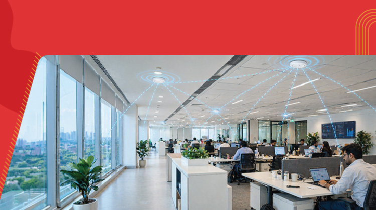 Experience the same Wi-Fi everywhere in your office with ACT CBB with SmartWiFi powered by AI