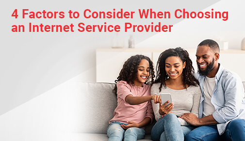 Is speed the only parameter to select an ideal internet service provider?