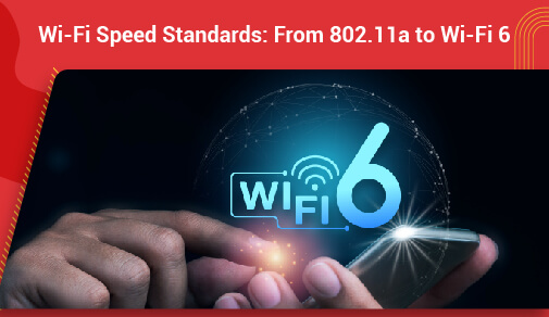 WiFi Speed Standards: From 802.11a to WiFi 6